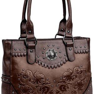 Tote Bag for Women Large Western Purse Ladies Top Handle Shoulder Handbags Vinta